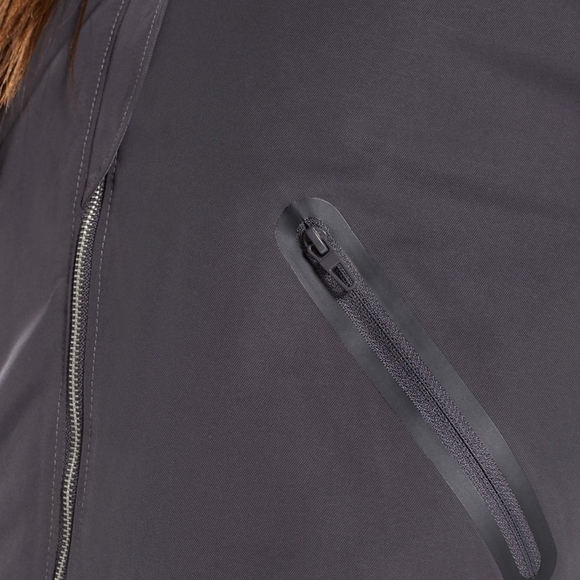 Gymshark Women's Gray Bomber Jacket - Picture 4 of 8